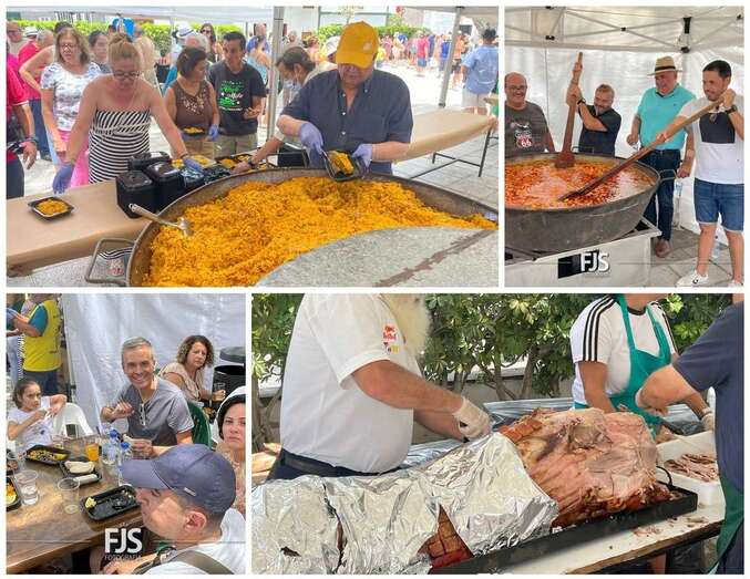 Fiesta del Vecino en Lomo Magullo/Francisco Javier Santana.